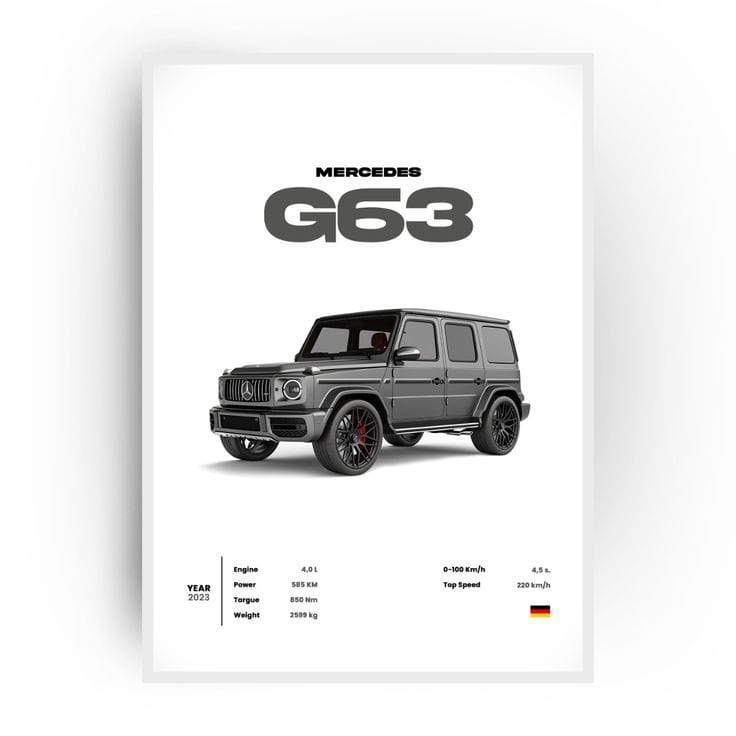 Mercedes G Wagon  (G 63) Poster