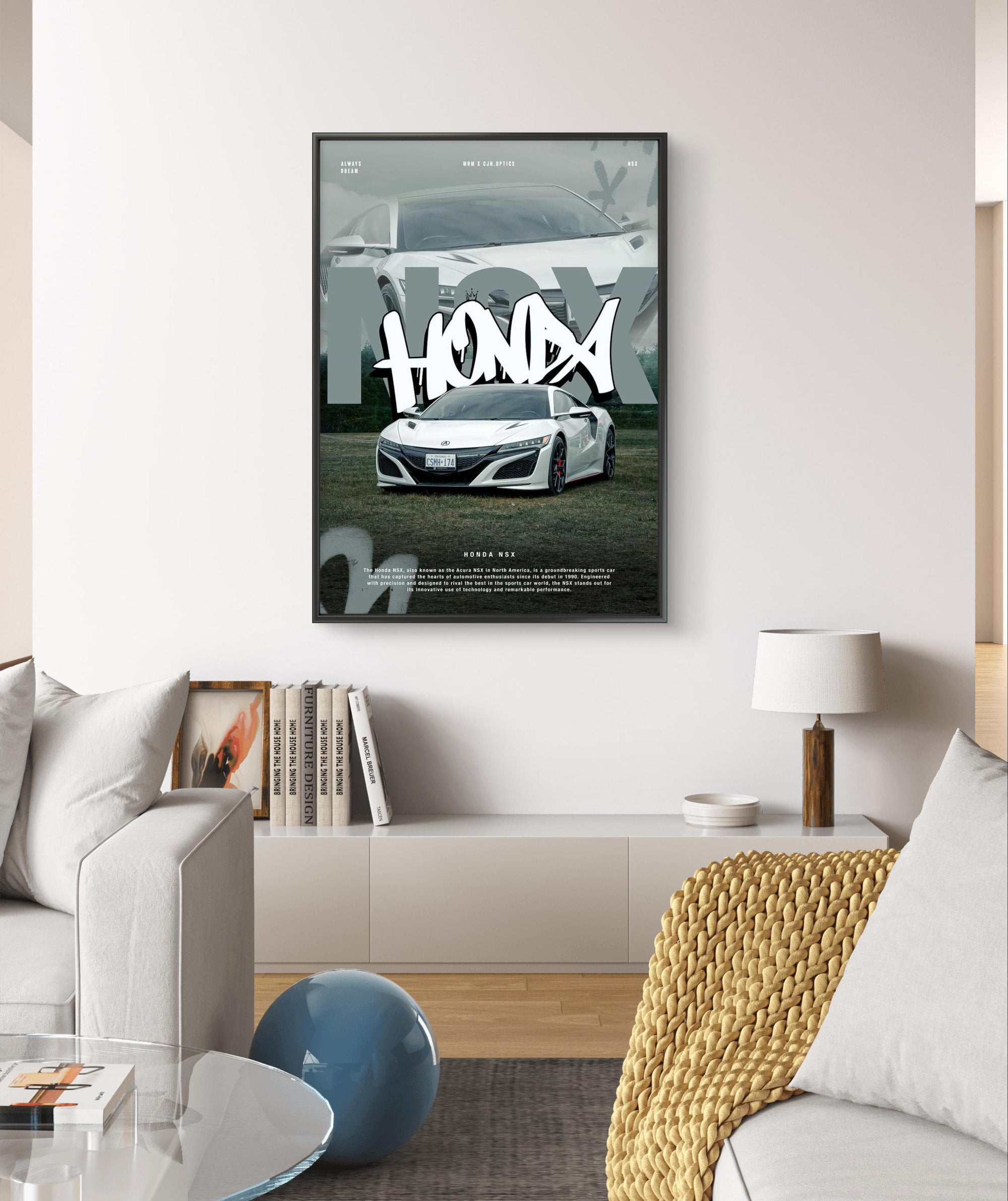 HONDA NSX Poster