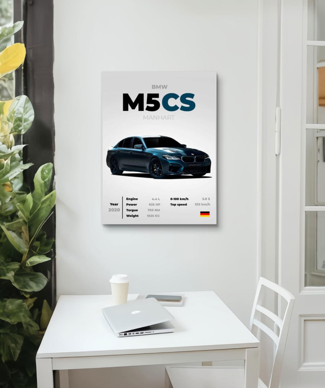 BMW M5 CS Poster