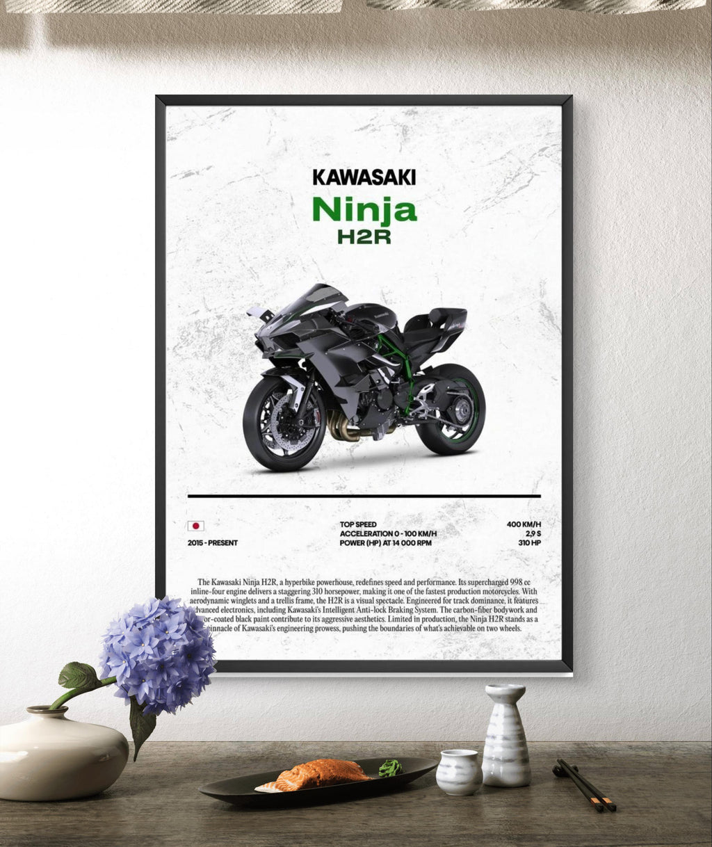 Kwasaki Ninja H2R Poster
