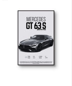 Mercedes GT 63 S Poster