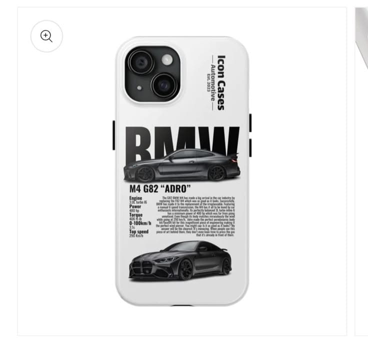 White BMW Cover