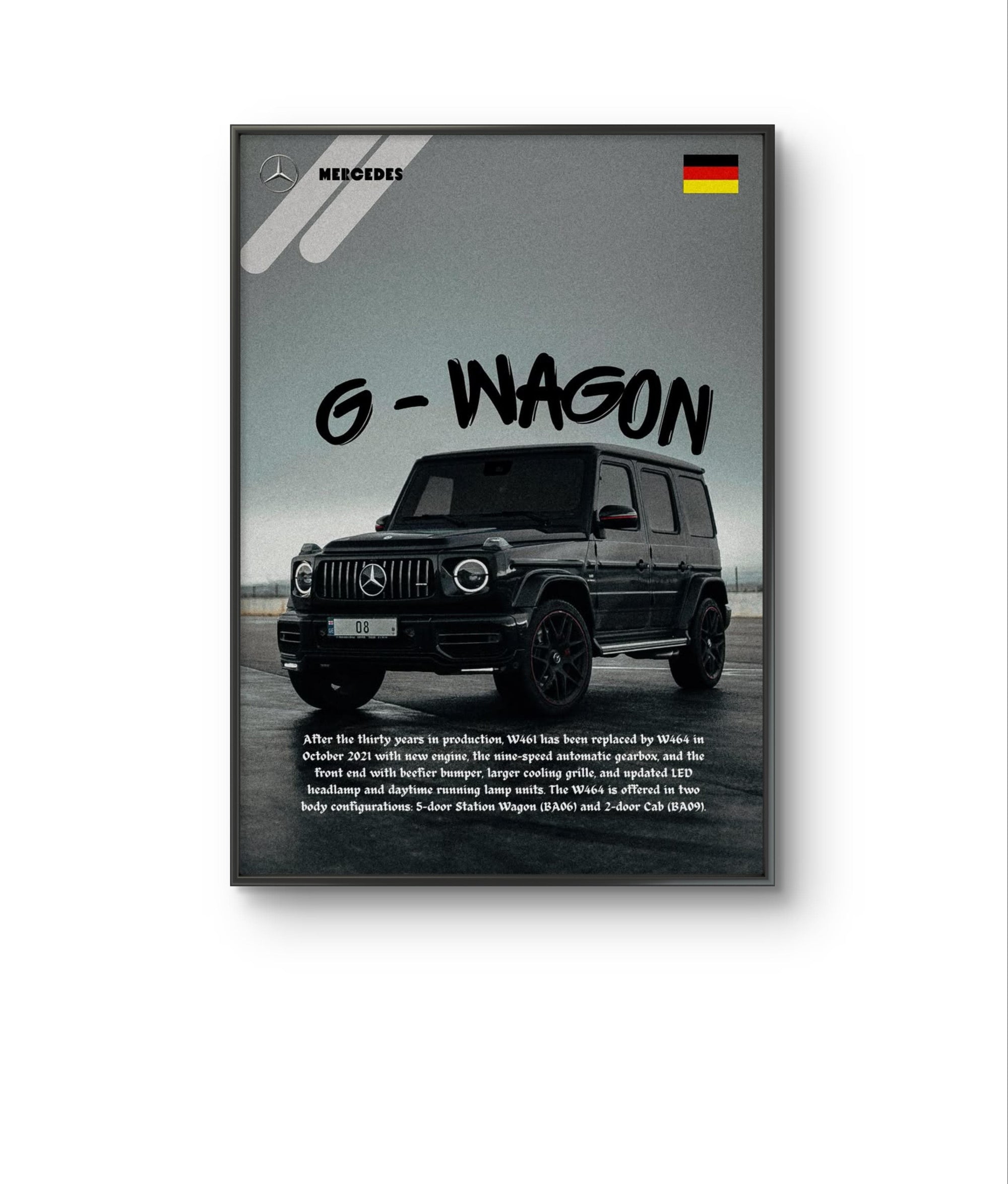 Mercedes G Wagon  (G 63) Poster
