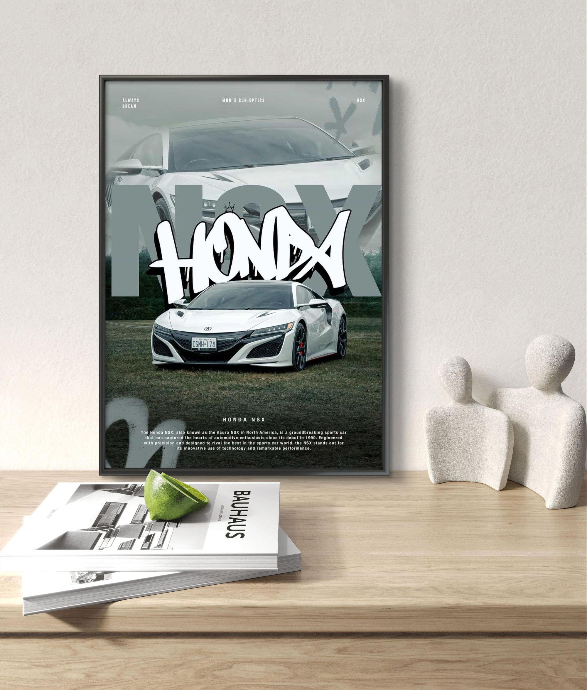 HONDA NSX Poster