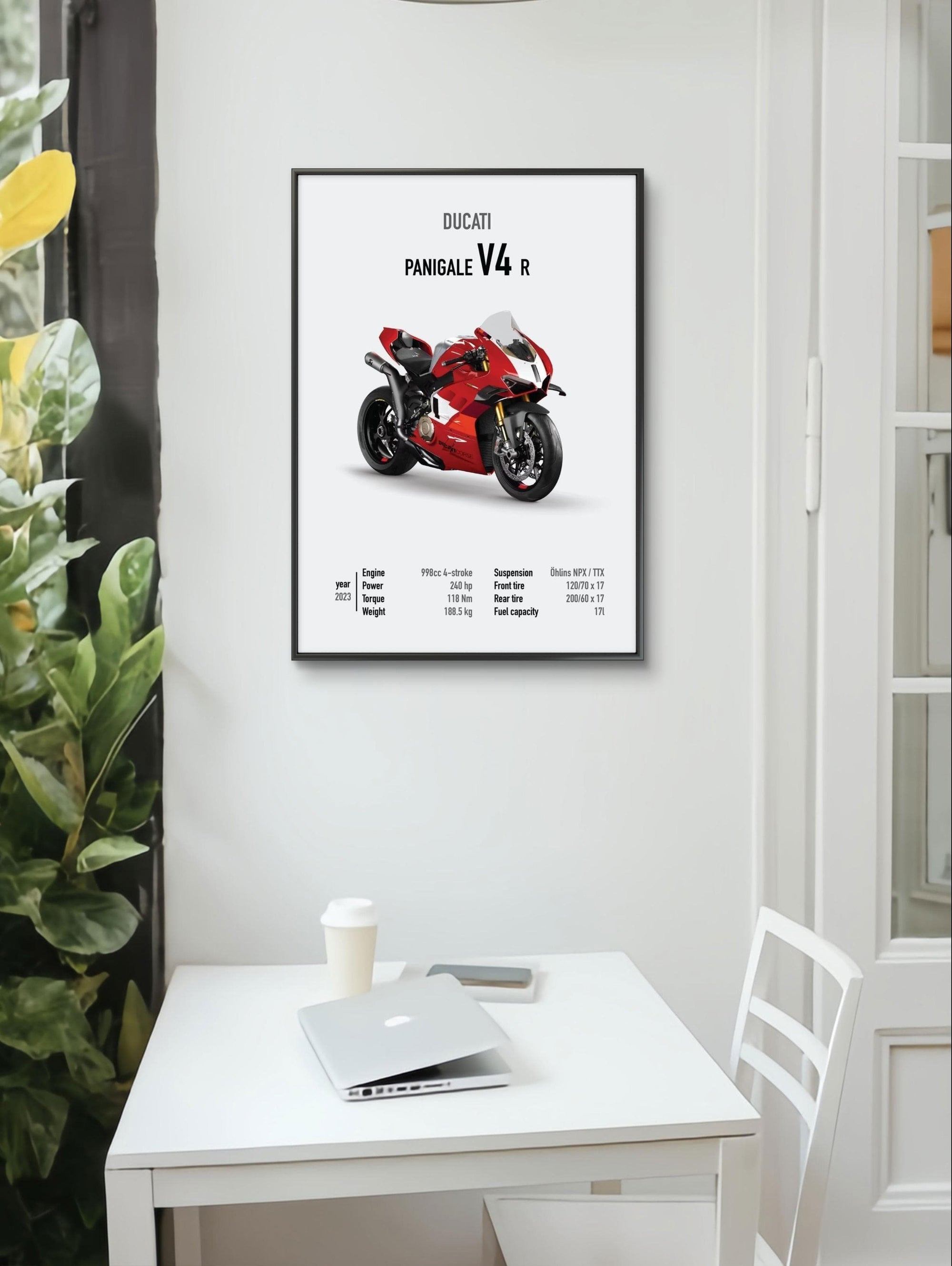 DUCATI V4 Poster