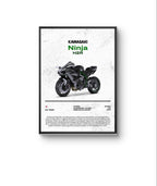 Kwasaki Ninja H2R Poster