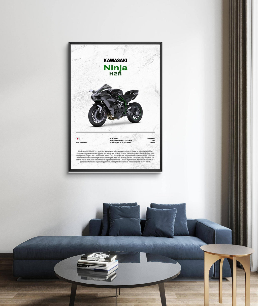 Kwasaki Ninja H2R Poster