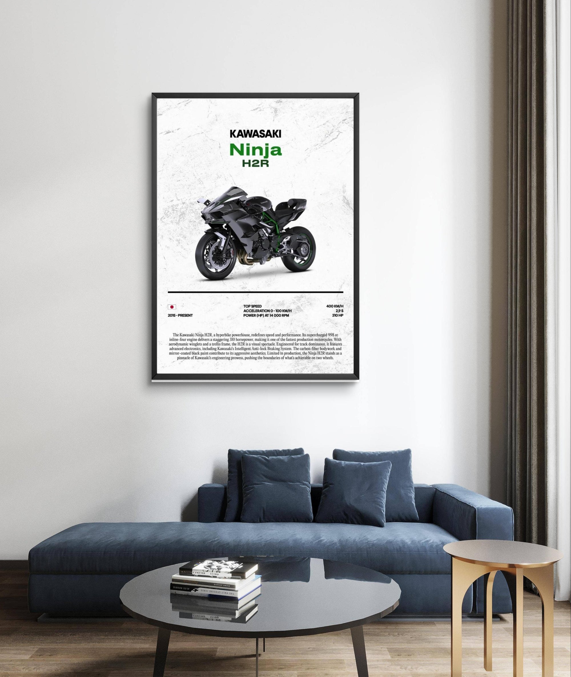 Kwasaki Ninja H2R Poster