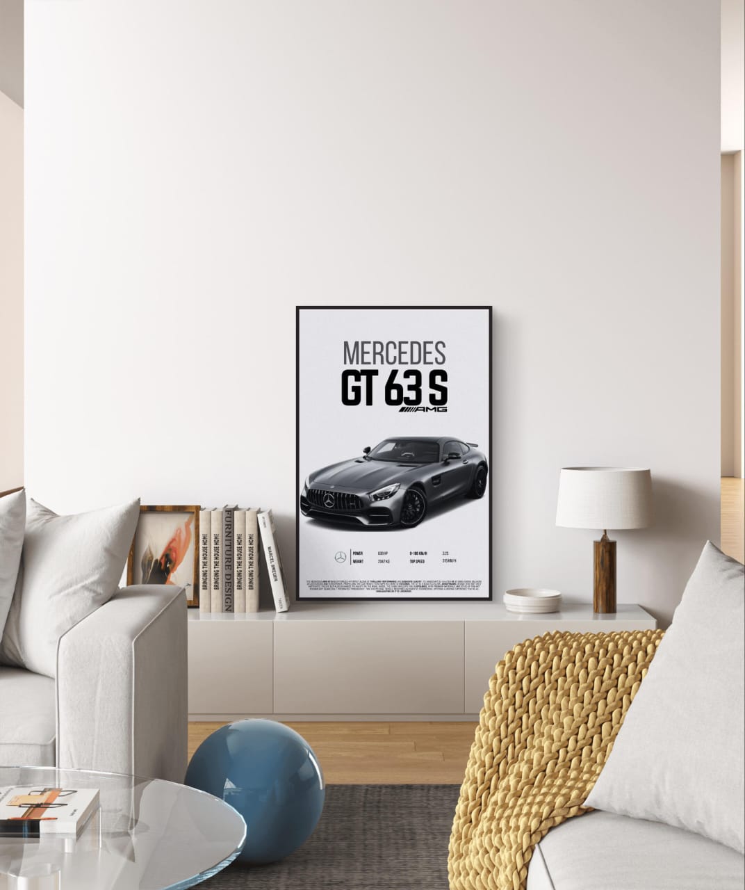 Mercedes GT 63 S Poster
