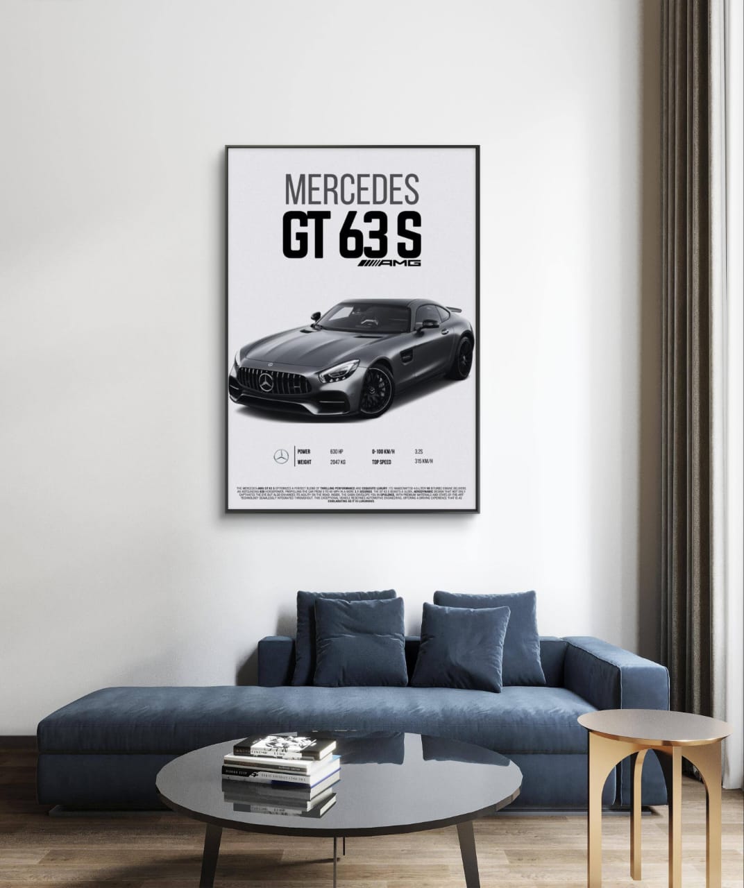 Mercedes GT 63 S Poster