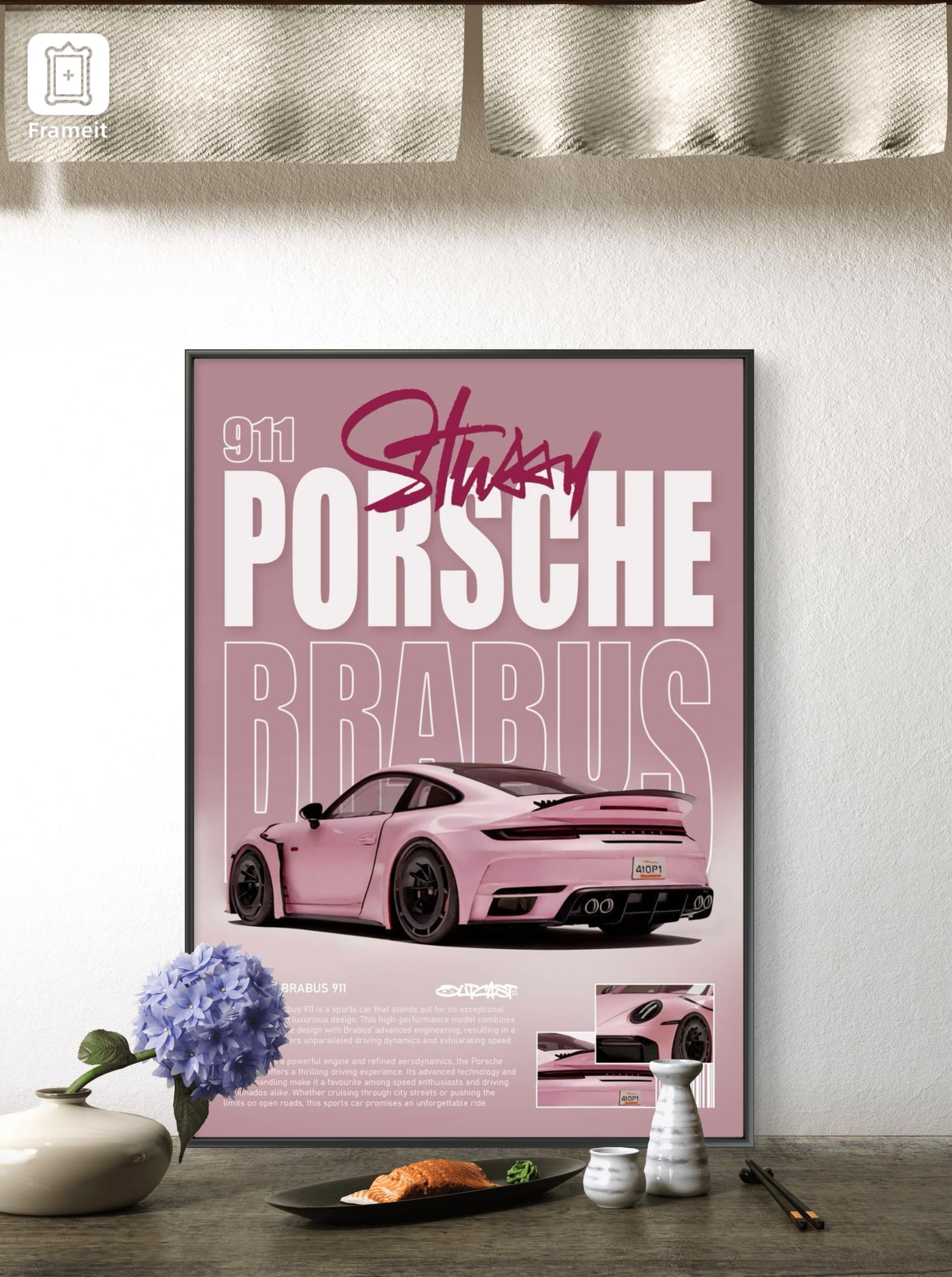 PORCHE FRAME