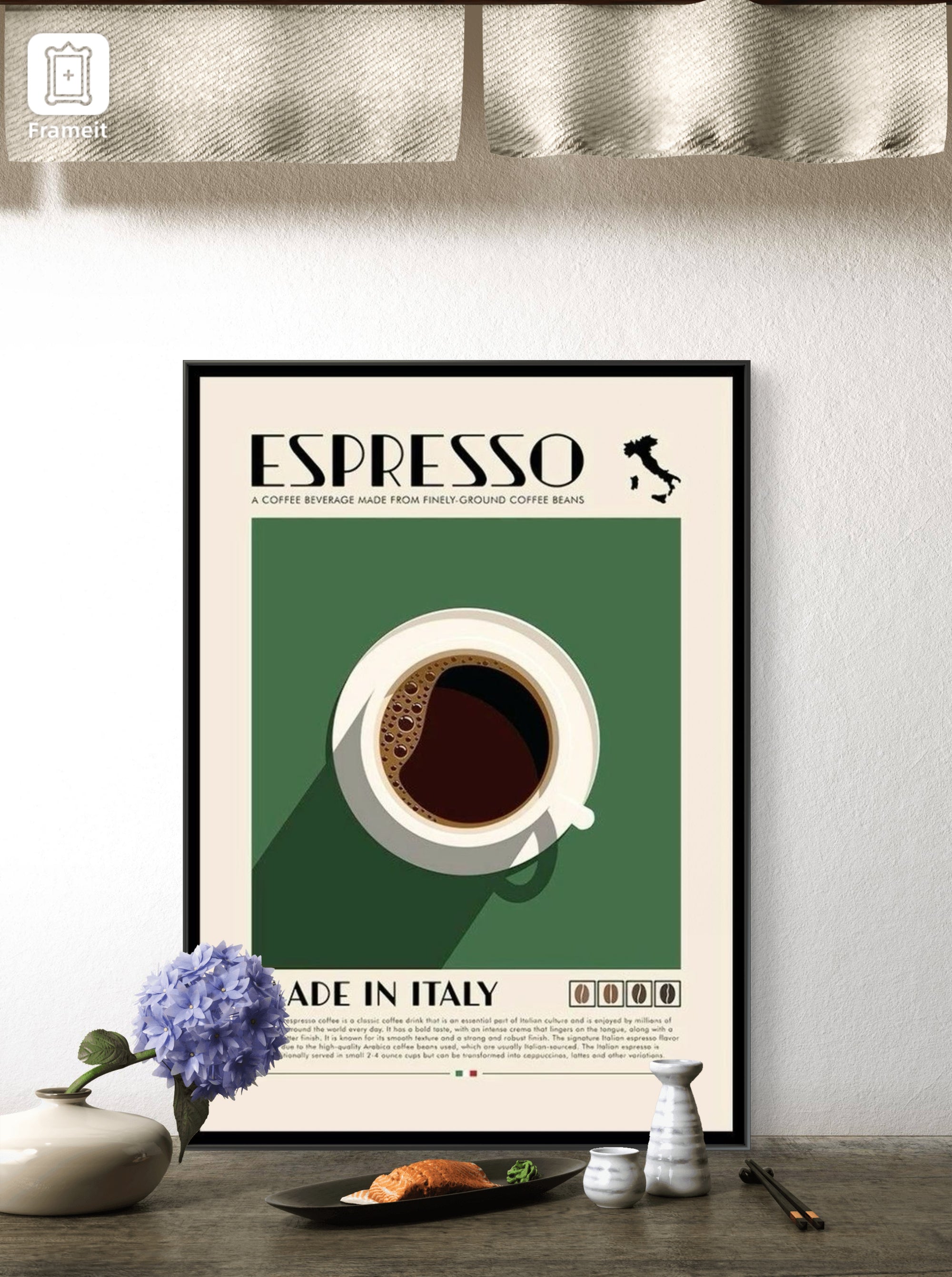 ESPRESSO COFFE FRAME
