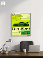 GREEN PORSCHE 911 FRAME