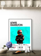 F1 PAPER HAMILTON