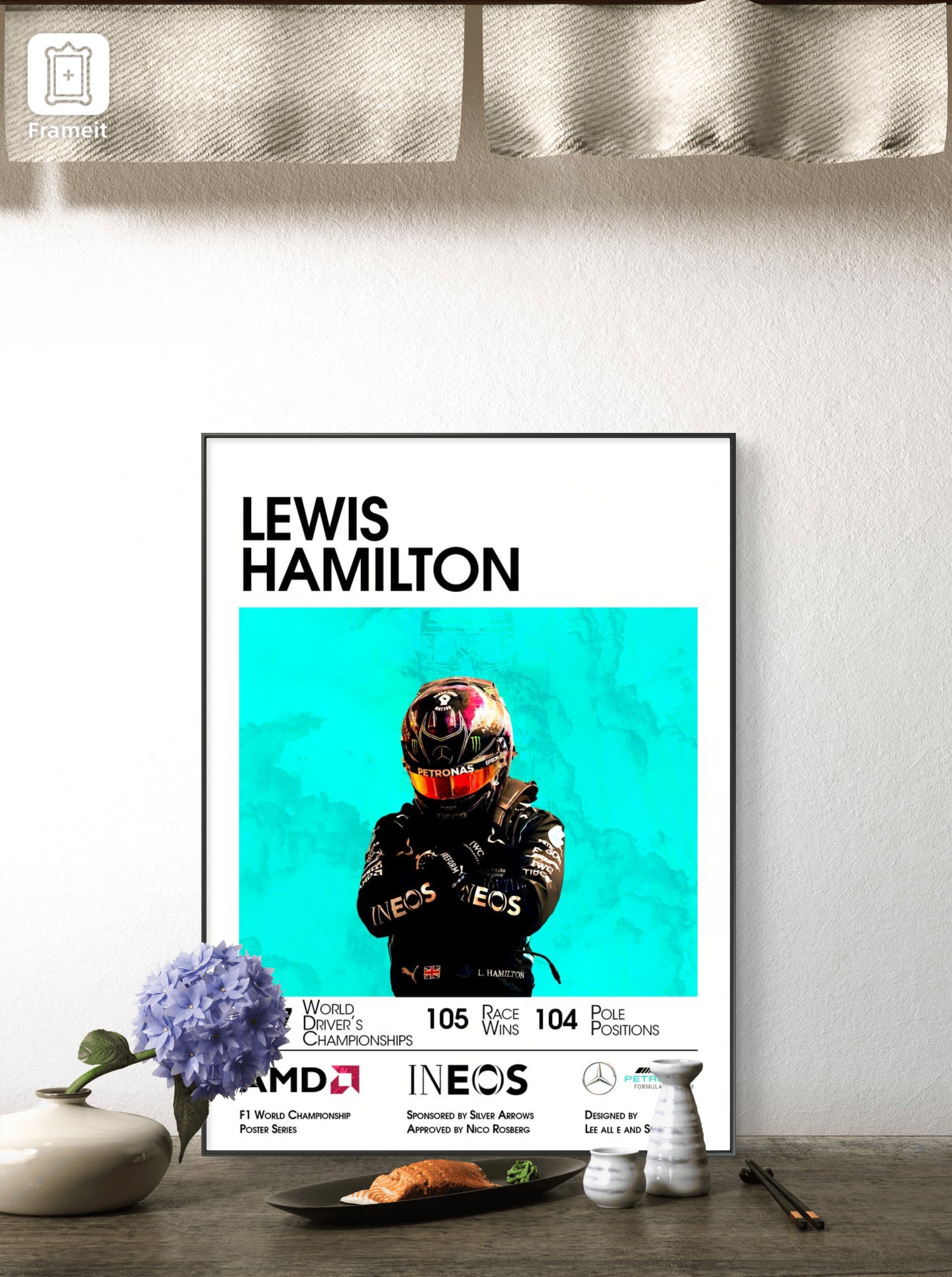 F1 PAPER HAMILTON