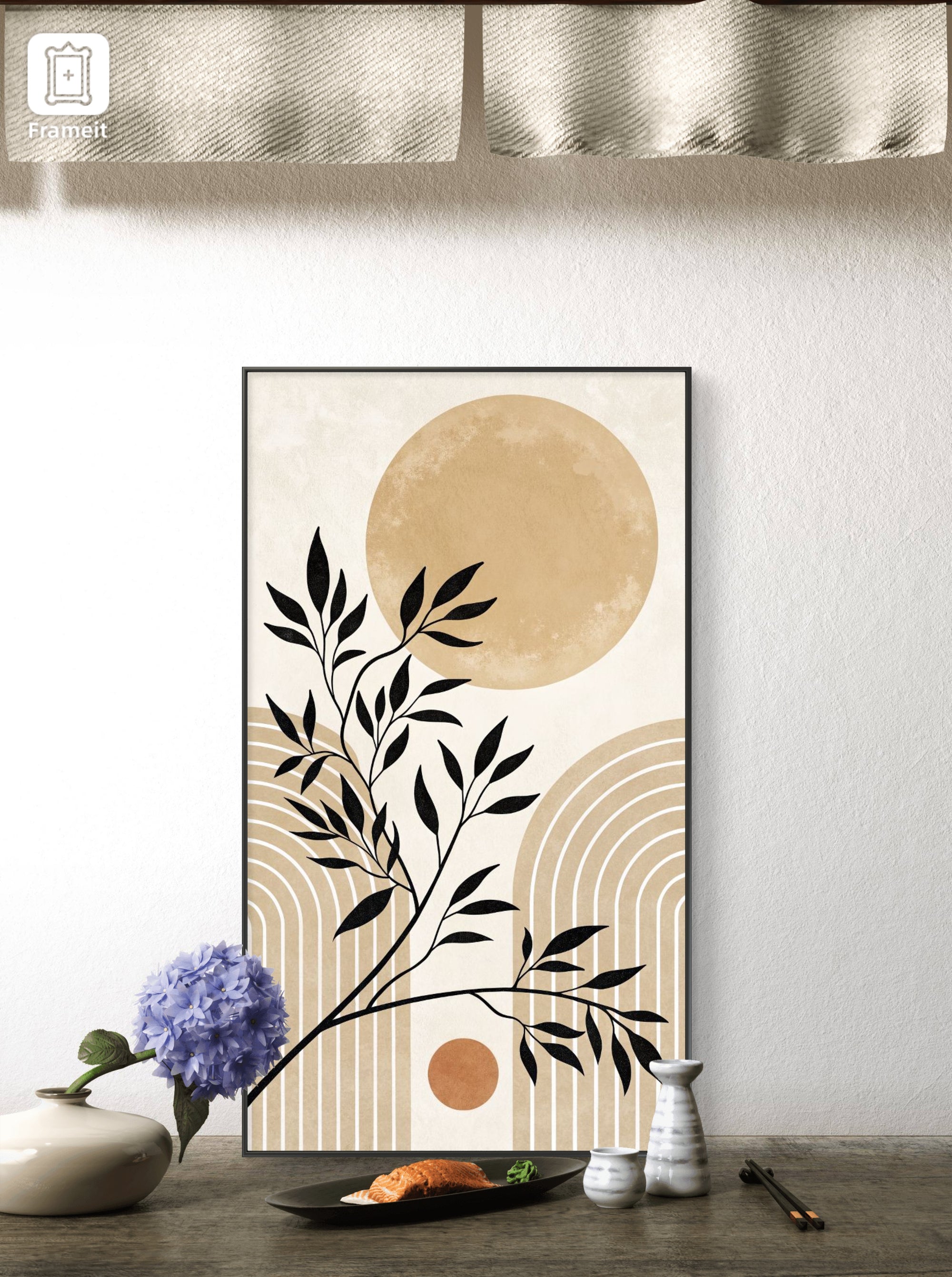 ARTISTIC LEAF FRAME