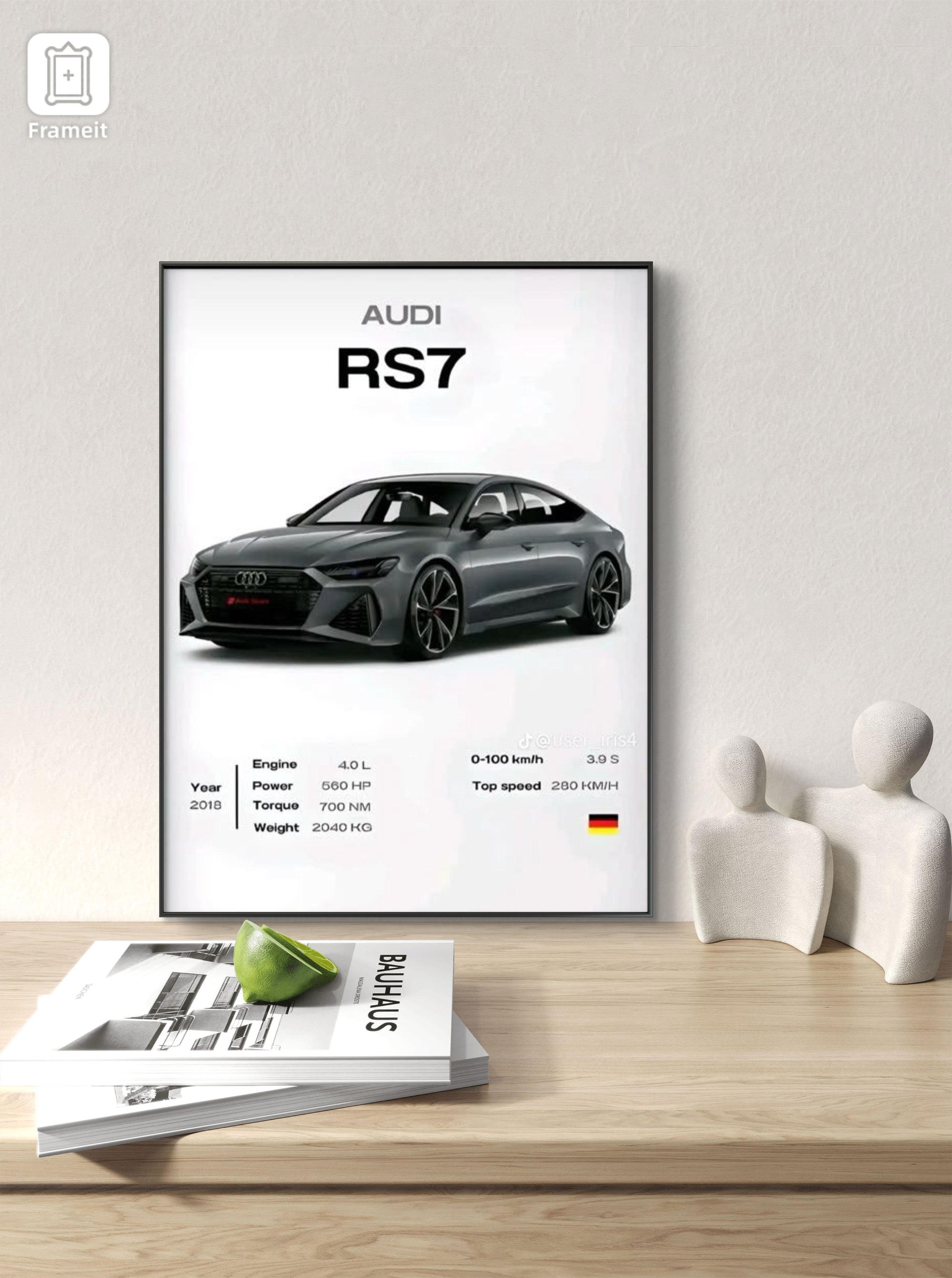 AUDI RS7 FRAME