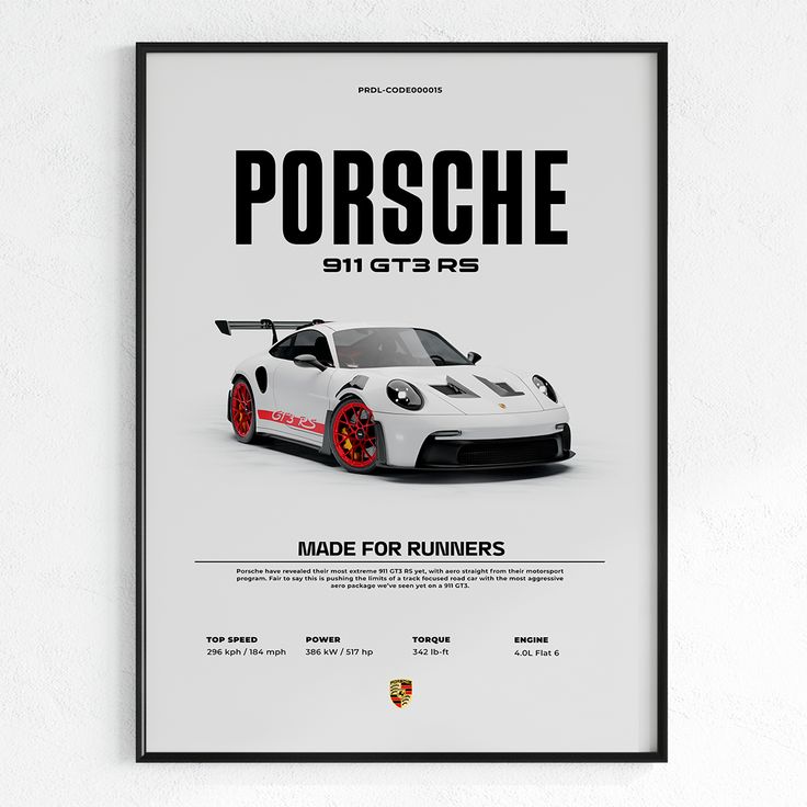 PORCHE 911 FRAME