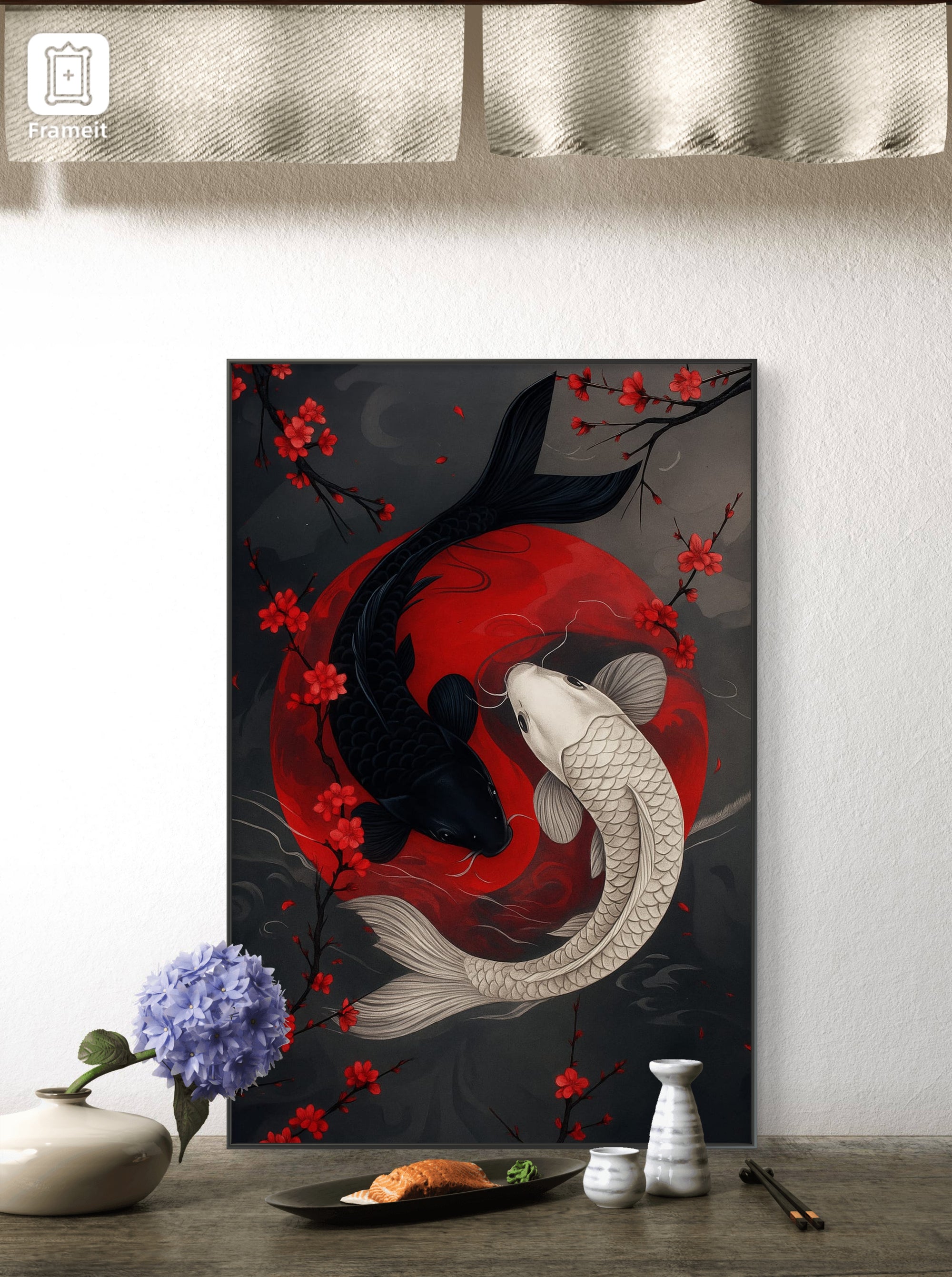 JAPANESE STYLE FISH FRAME