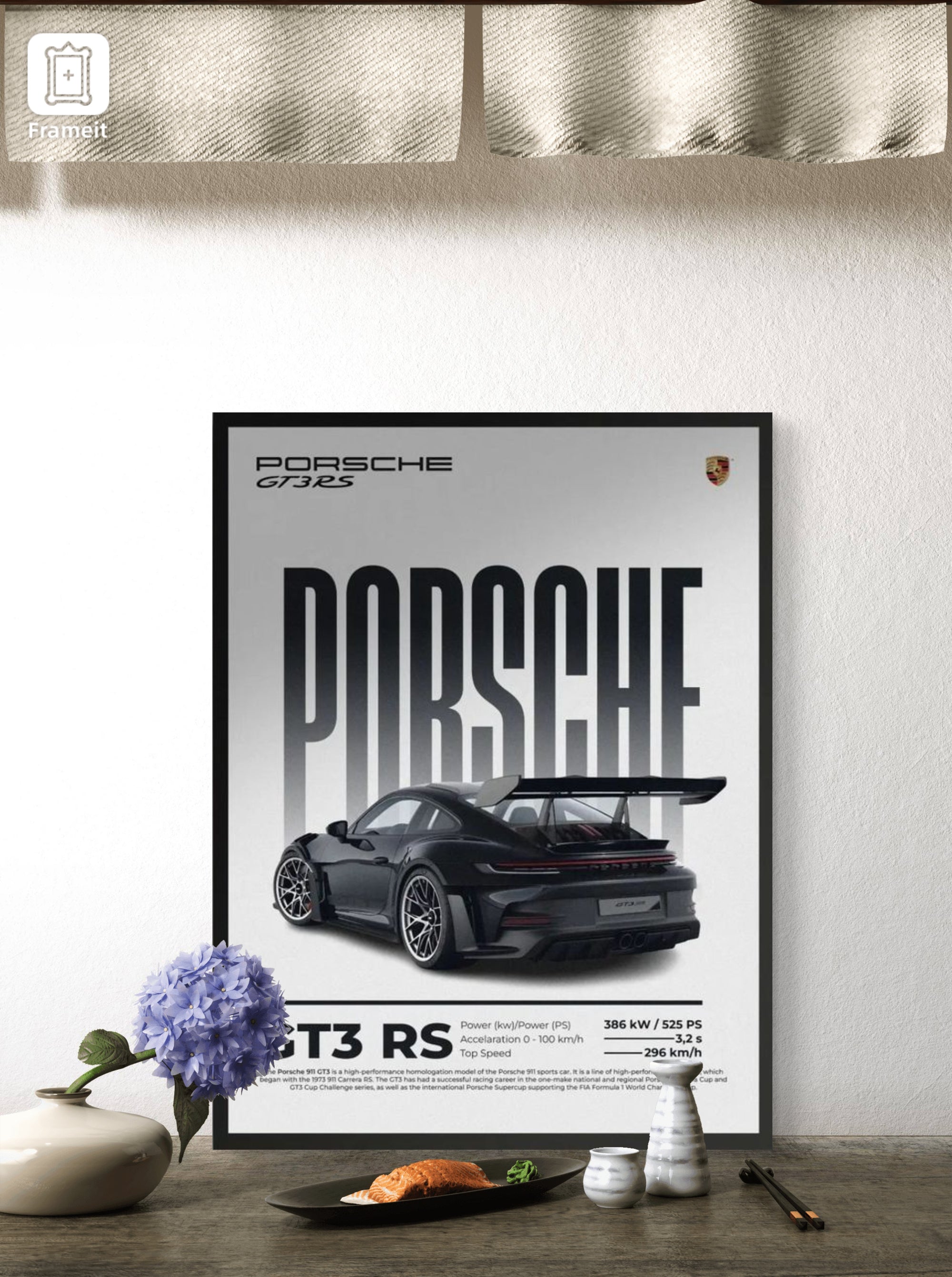 PORCHE FRAME