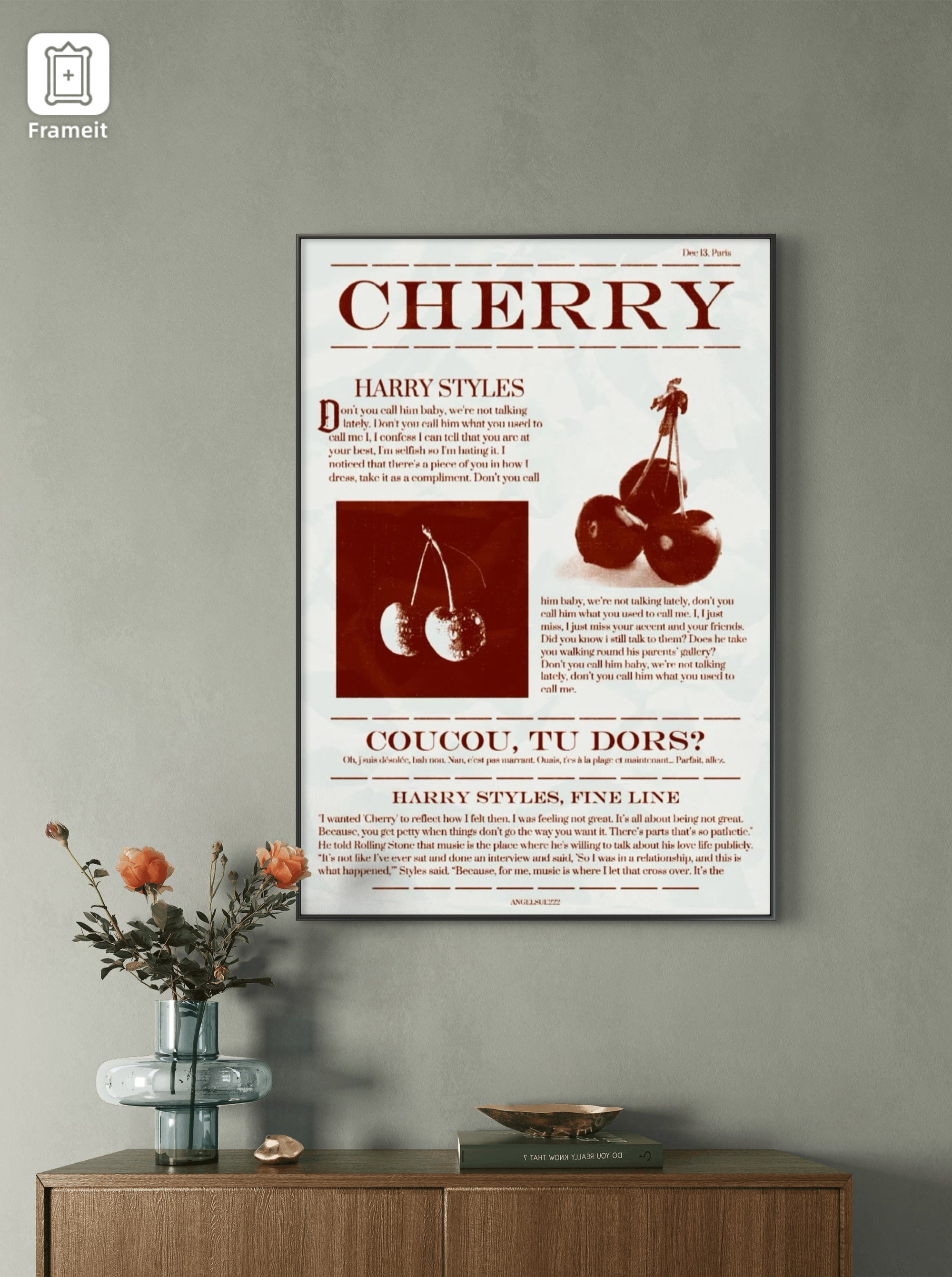 CHERRY FRAME