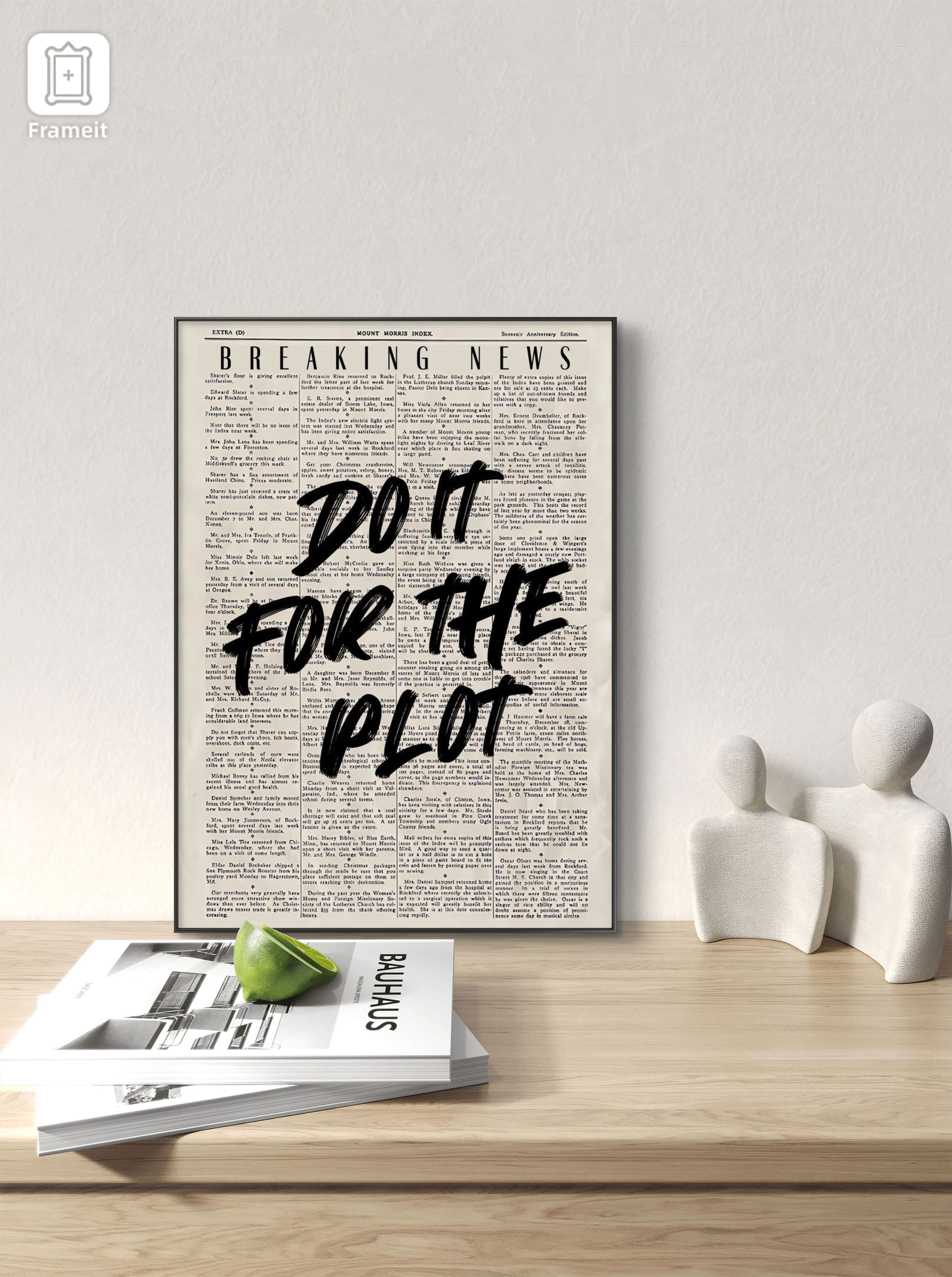 DO IT FOR THE PLOT