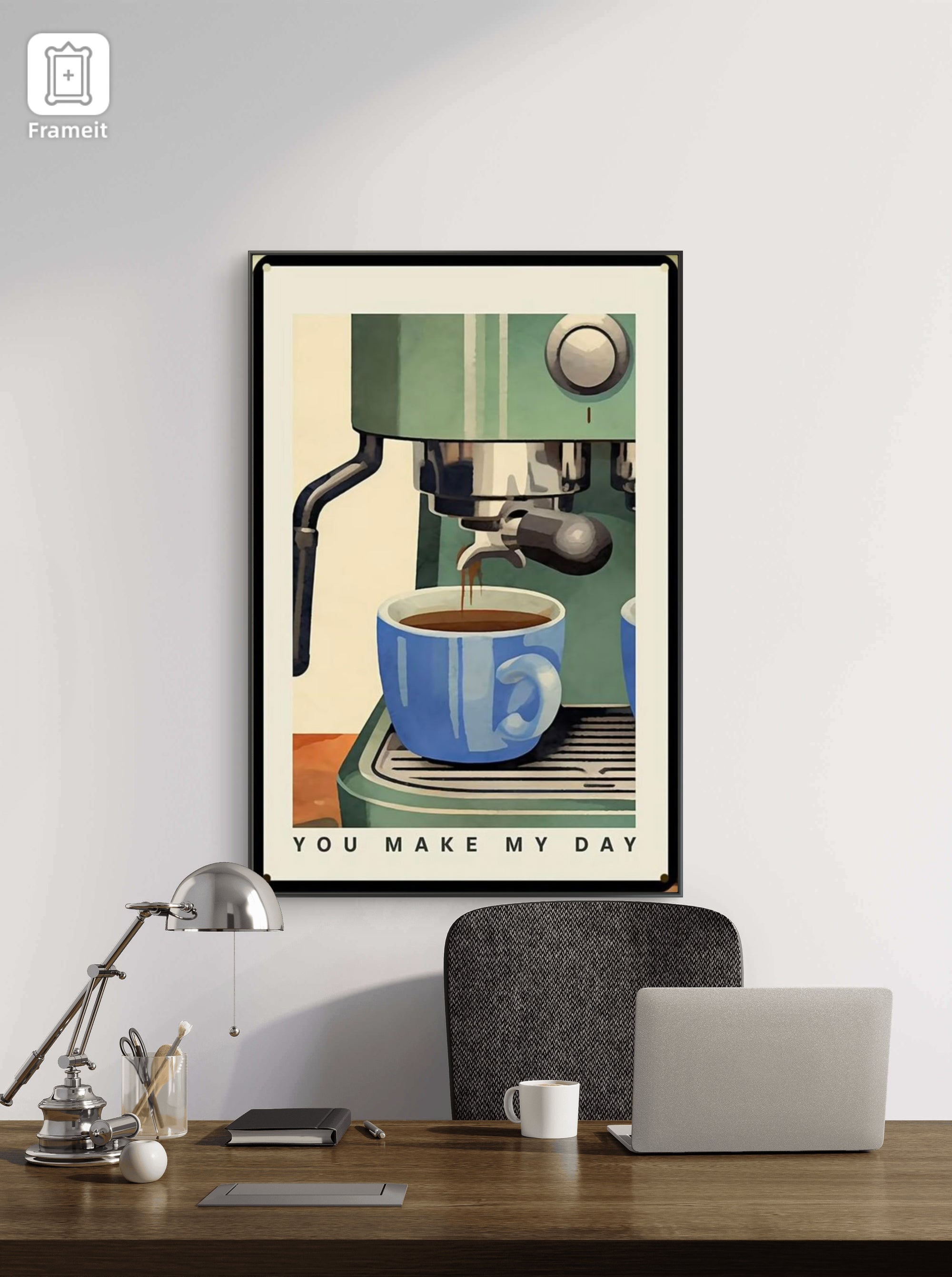 COFFE ASTHETIC FRAME