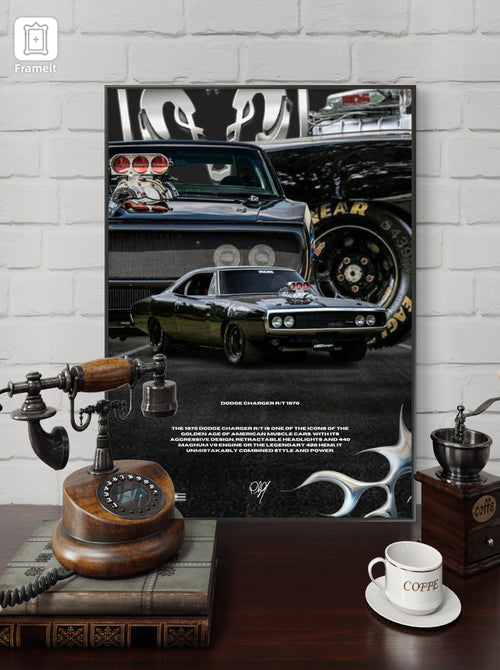 0LD ASTHETIC VINTAGE CAR FRAME