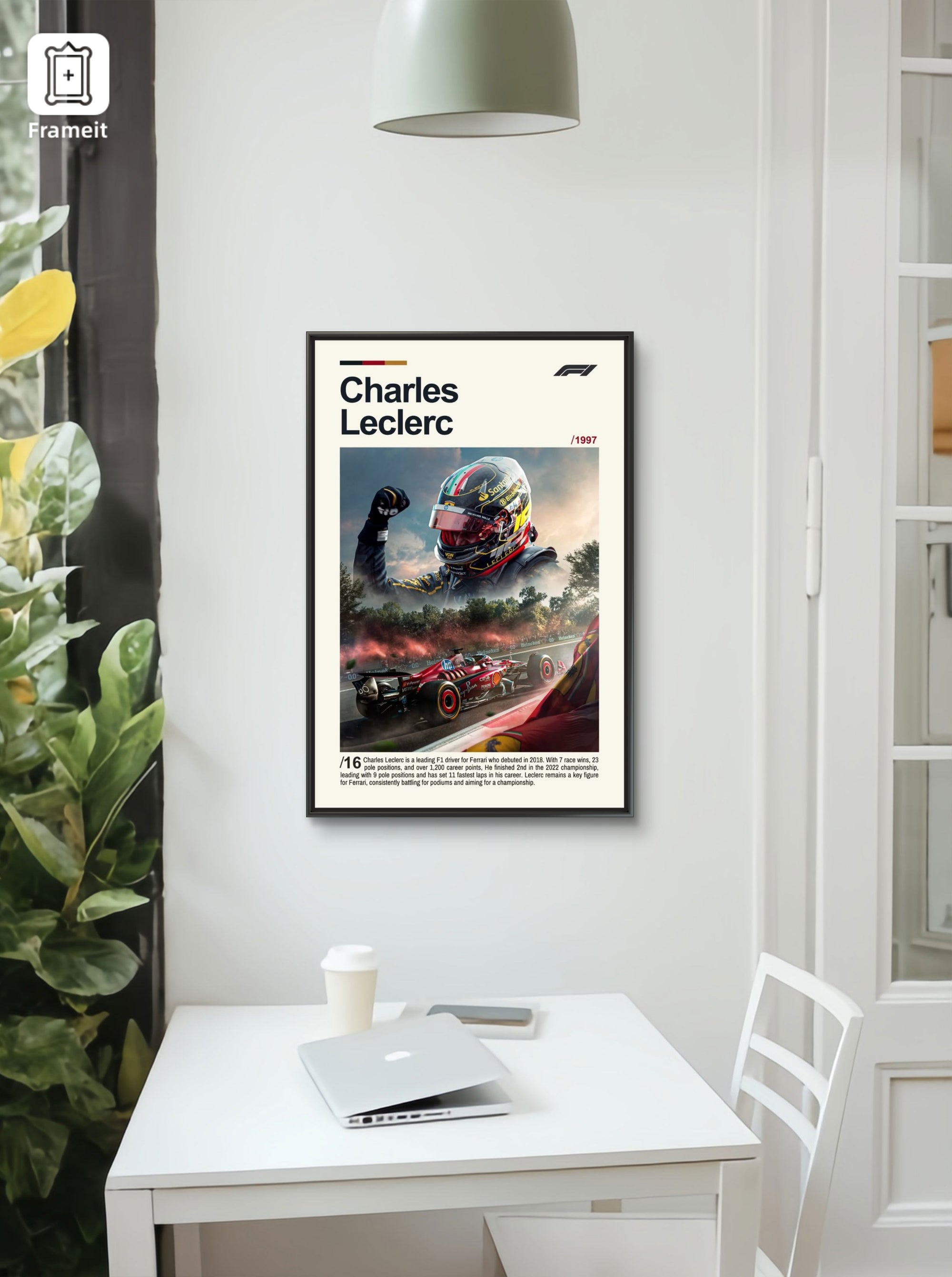 FORMULA FRAMES CHOSE FROM (LECLERC,HAMILTON,SENNA)