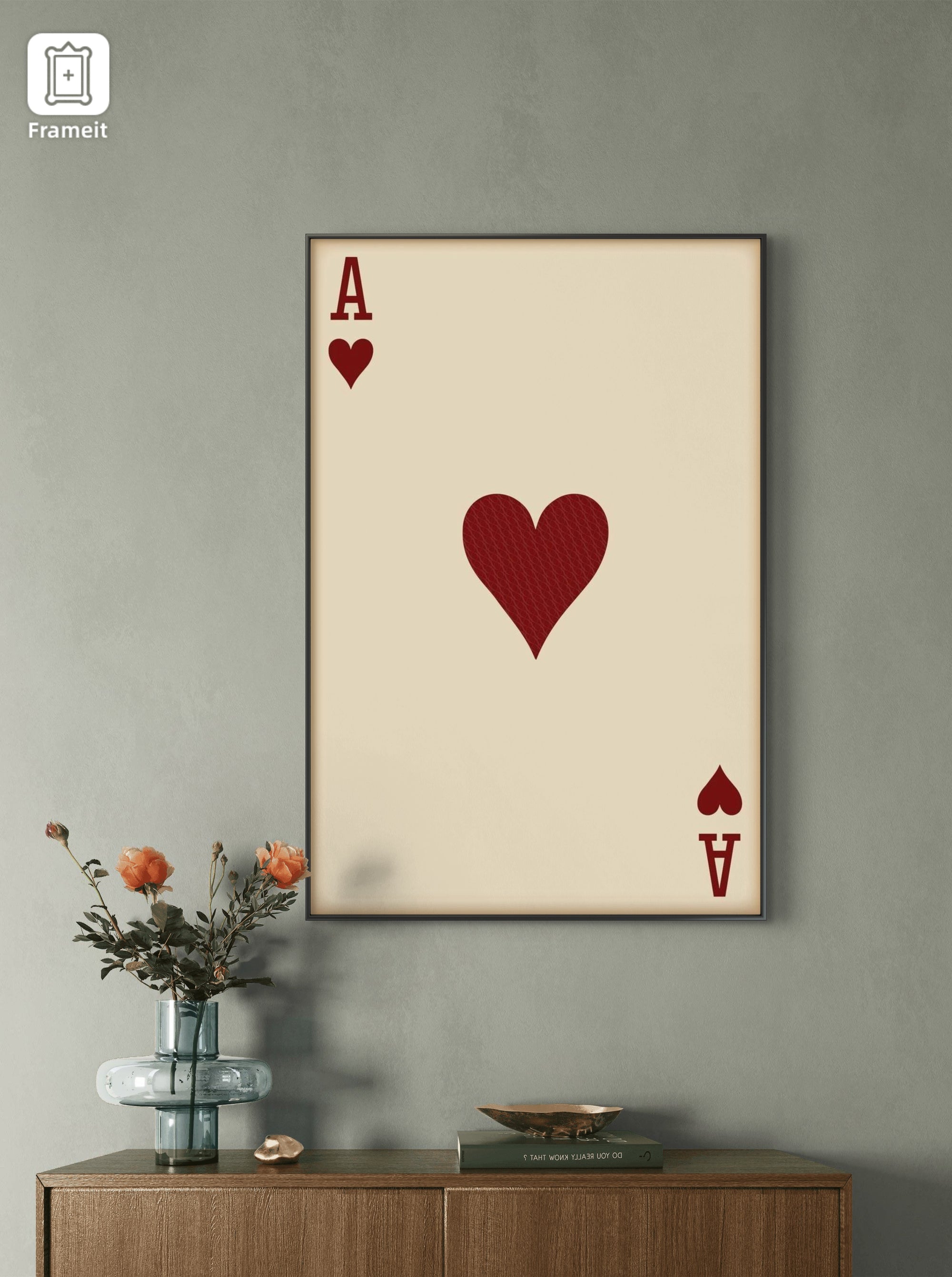 ASTHETIC CARD FRAME